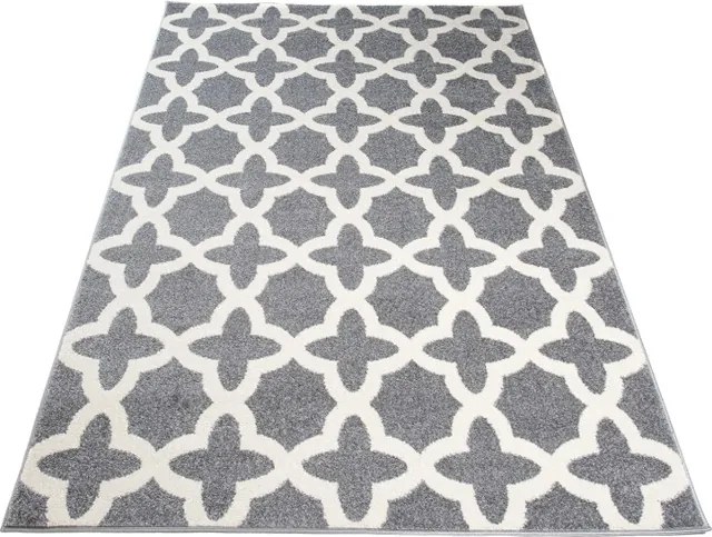 Marokkói Lóhere Szőnyeg 200x290 puha, kellemes tapintású 887g