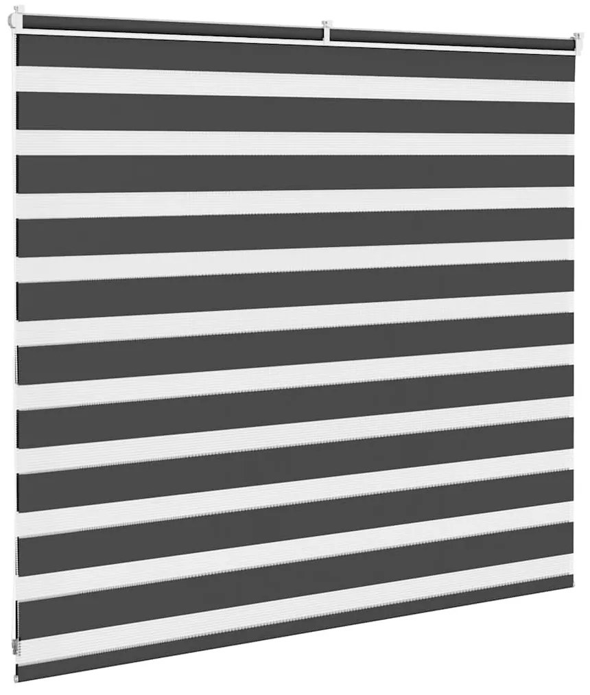 zebrafüggönnyel fekete szövetszélesség 150,9 cm poliészter