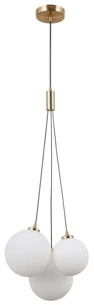 ITALUX PND-54456-3-HB - Csillár zsinóron PERLOS 3xG9/5W/230V