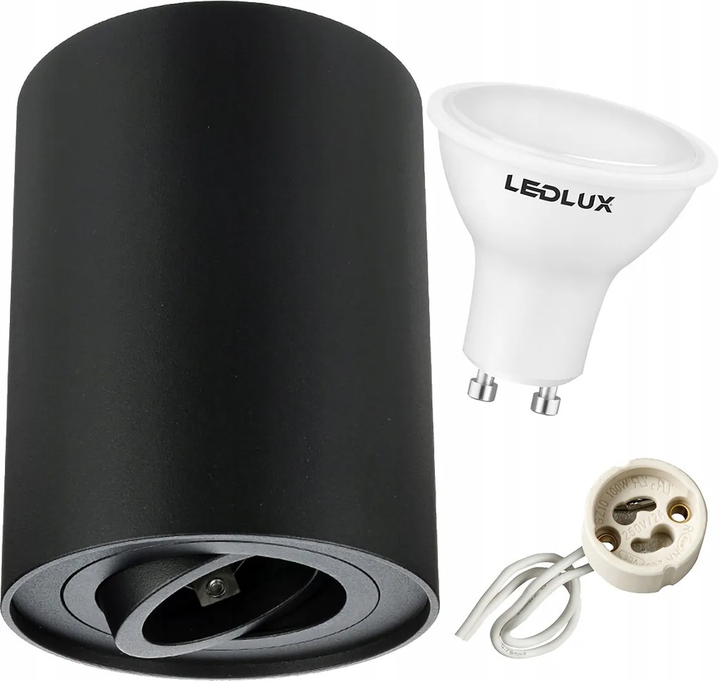 Falra Szerelhető Halogén Lámpatest Mozgatható Cső GU10 3,5W