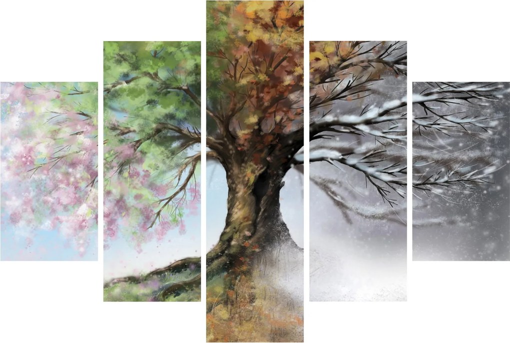 Kép - Négy évszak fája (150x105 cm)