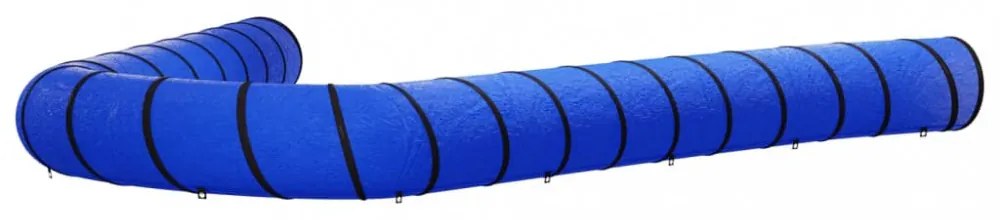 kék poliészter kutyaalagút Ø50 x 1000 cm