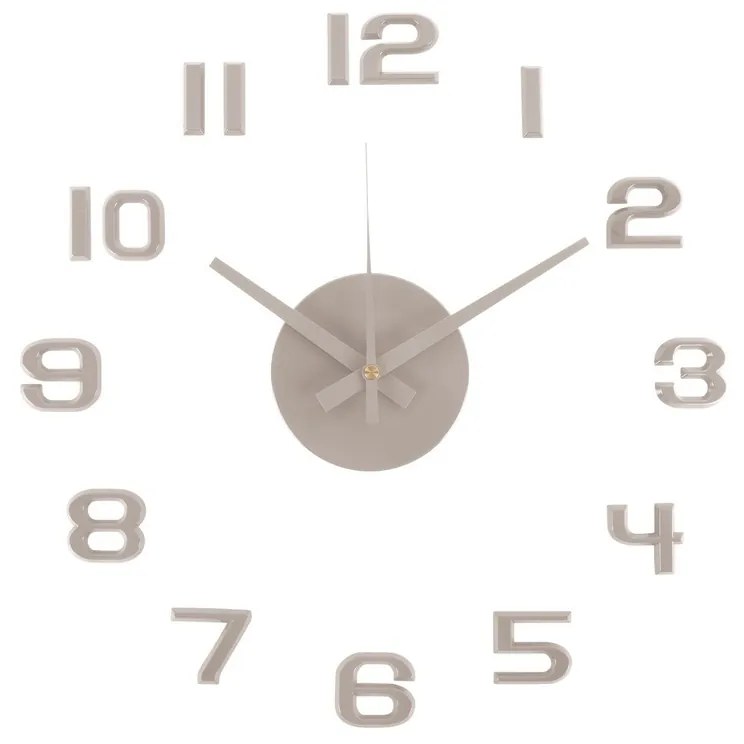 Karlsson 6001WG design öntapadós óra szürke,átmérő 40 cm