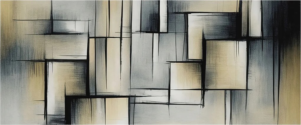 Fotótapéta Flizelin Design Divatos Absztrakt geometria 250x104