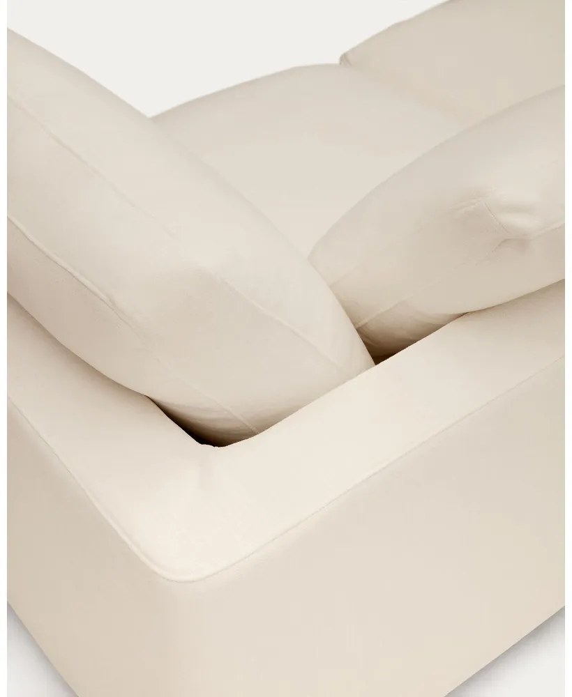 Krémszínű heverő Gala – Kave Home