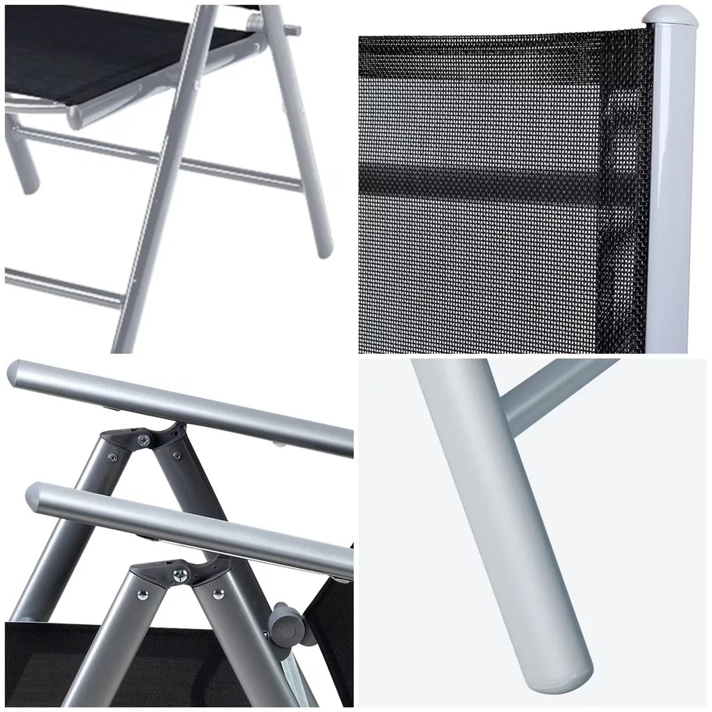 Deuba Alumínium garnitúra Alu 1+4 - ezüst