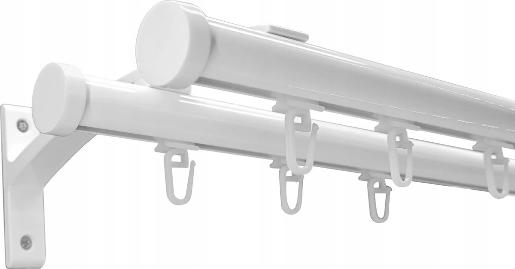 Apartman Sínkarnis Alu 20+20 mm Fehér 300 cm biztosítótű