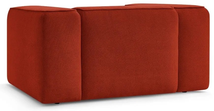 Téglavörös fotel Zephyr – Bobochic Paris