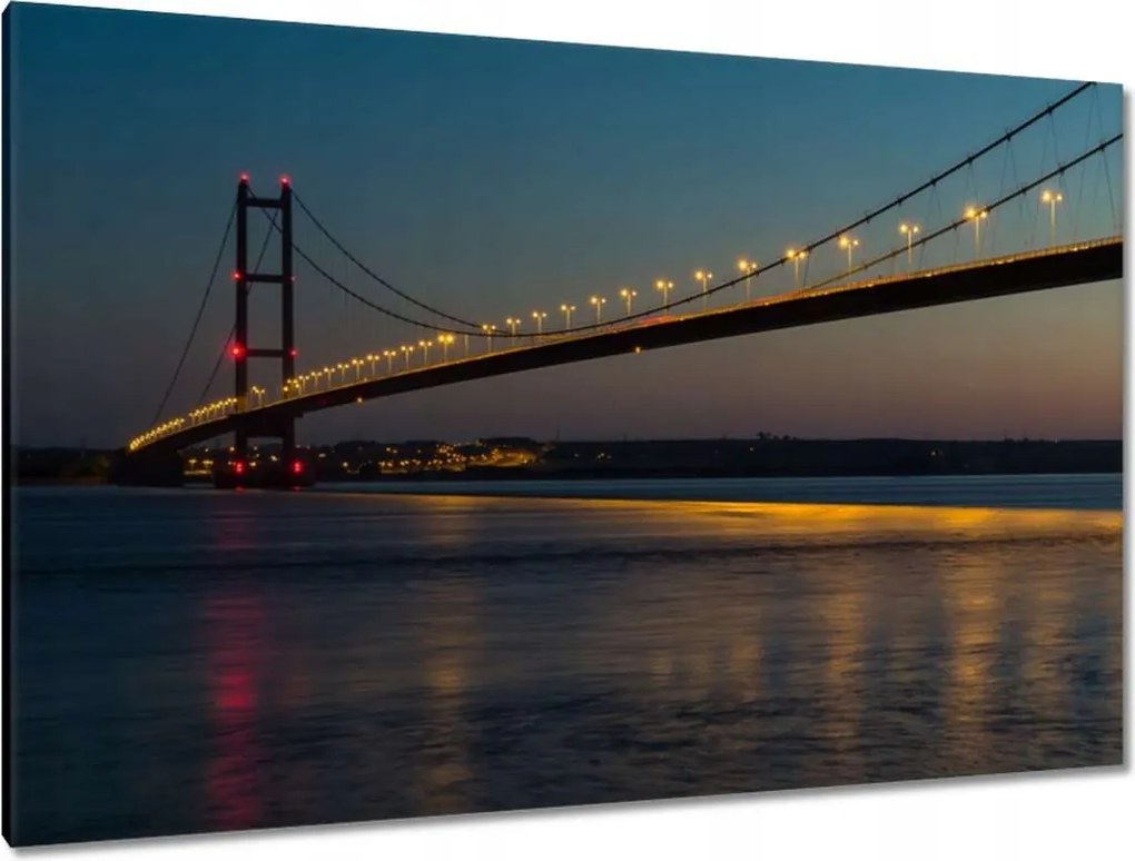 Festmények 120x80 Megvilágított híd