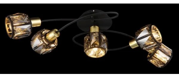 Globo 54357-5B - Felületre szerelhető csillár INDIANA 5xE14/40W/230V