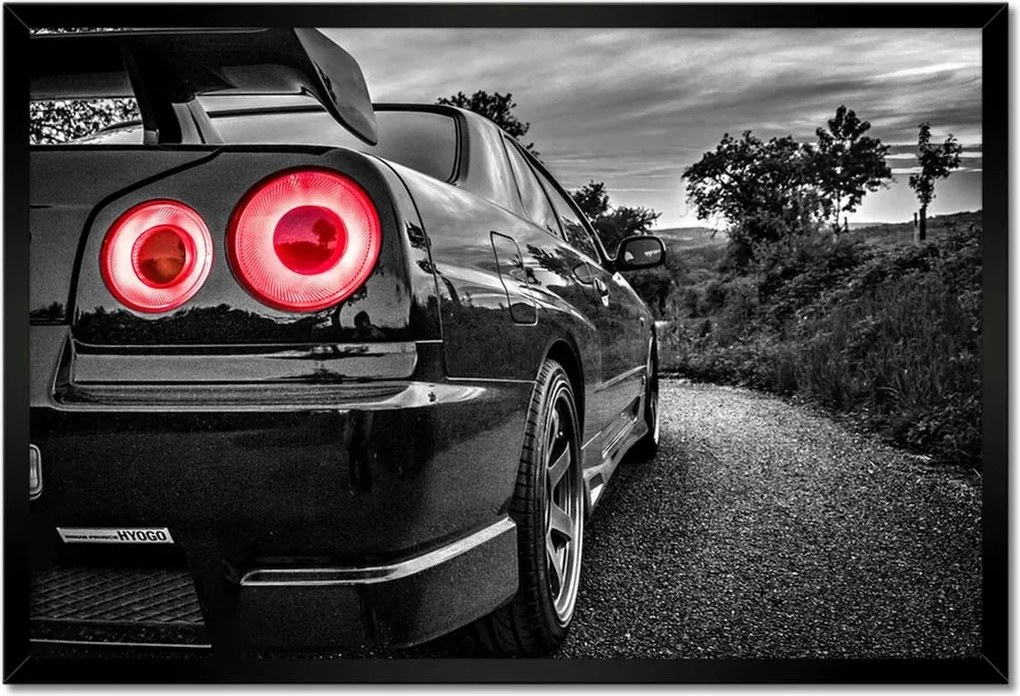 Poszterek keretben 60x40 Nissan Skyline Sport Cars