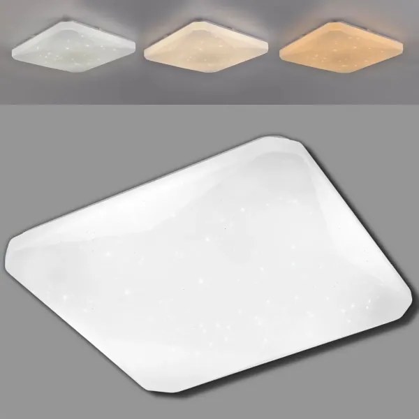 LED Dimmelhető mennyezeti lámpa KASTOR távirányítóval LED/72W/230V