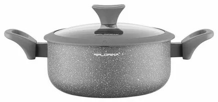 Florina Alumínium pot with lid by Mateusz Gessler,20 cm, 2,3 l, 20 cm átmérőjű