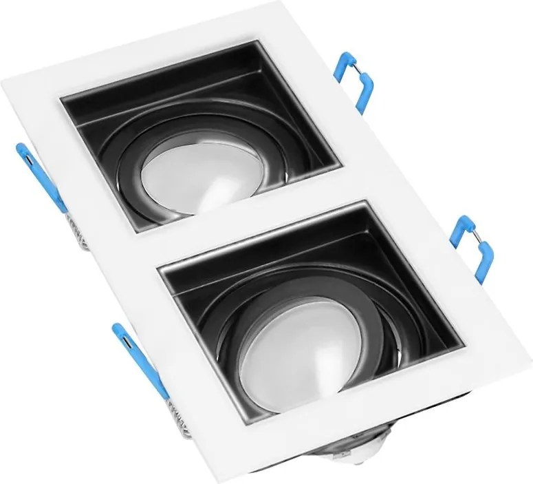 Négyzet alakú lámpatest Yop 2 OR-OD-6167/W-B fehér