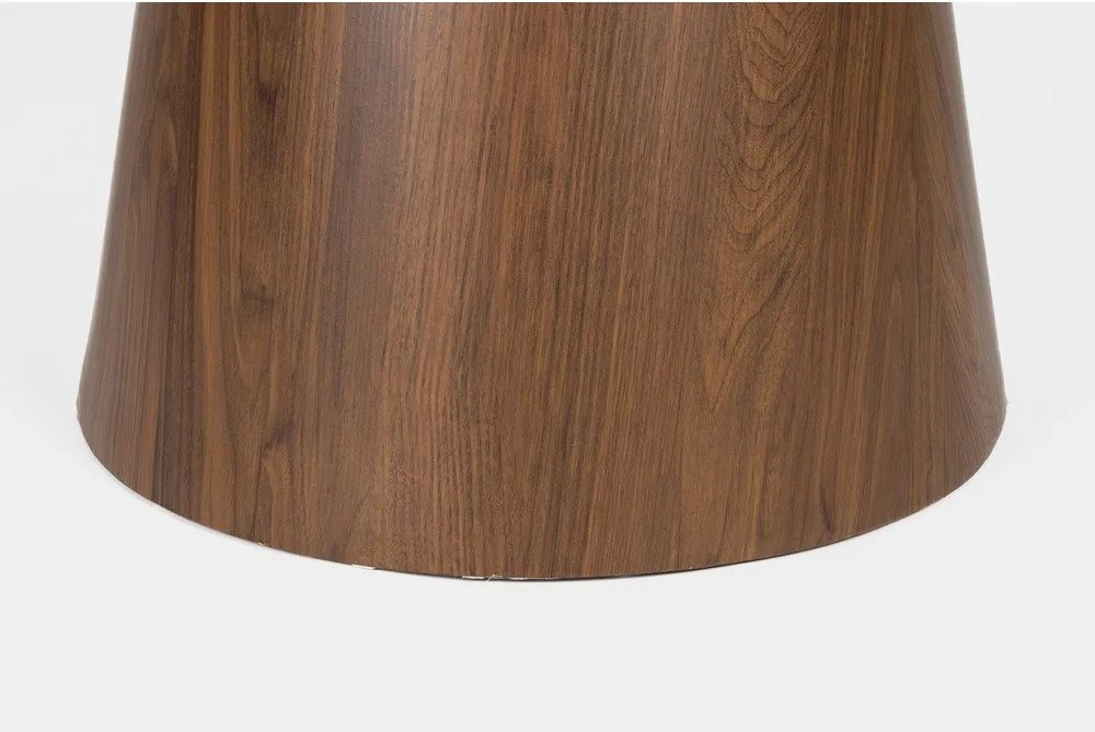 Kerek étkezőasztal kő asztallappal ø 115 cm Almira – White Label