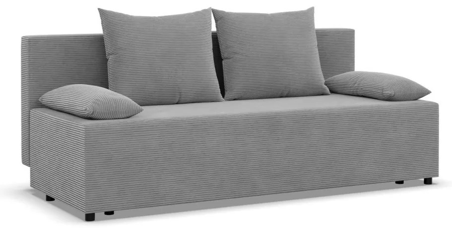 Nobu kanapé, kordbársony, szürke