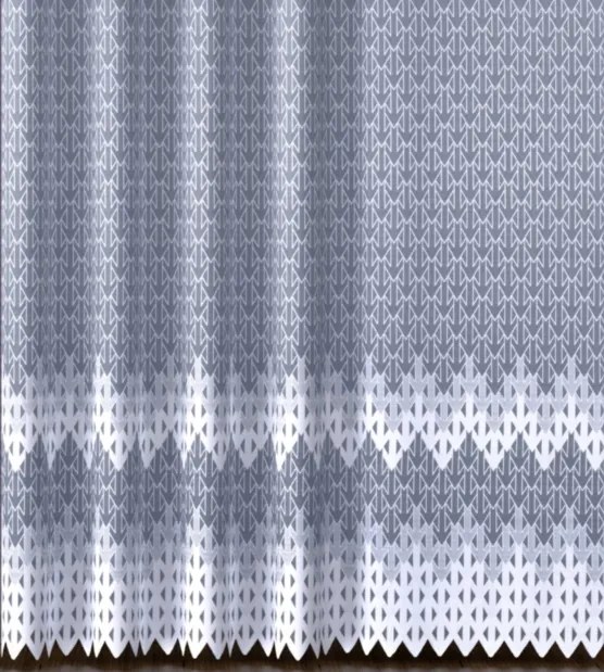 Mg Függöny 629/61 fehér 250x170cm Kész Szalaggal M