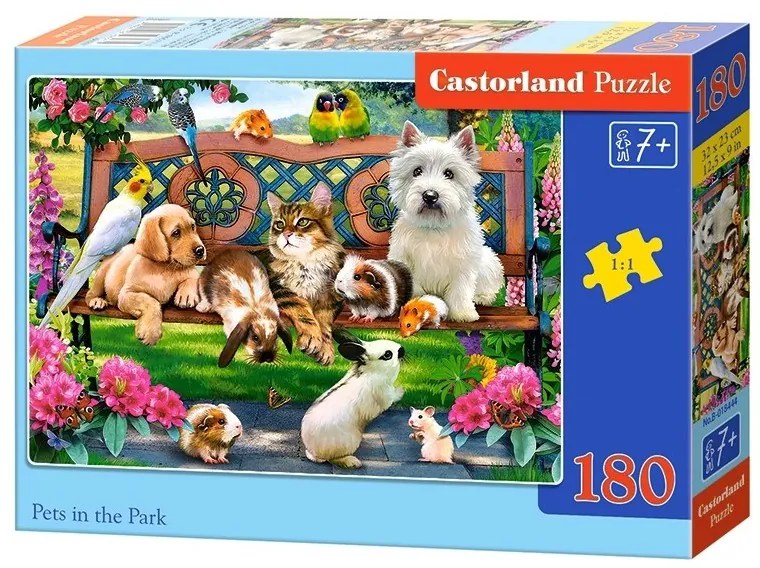Puzzle Castorland - Állatok a parkban 180 db