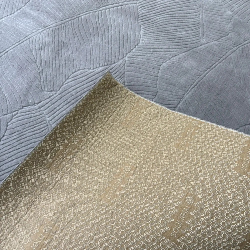 Bergamo szürke shaggy szőnyeg 240x330 cm