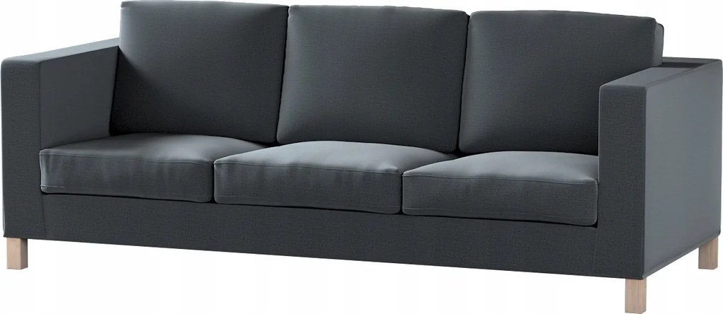 Karlanda 3 személyes kinyitható kanapé huzat Ikea fekete