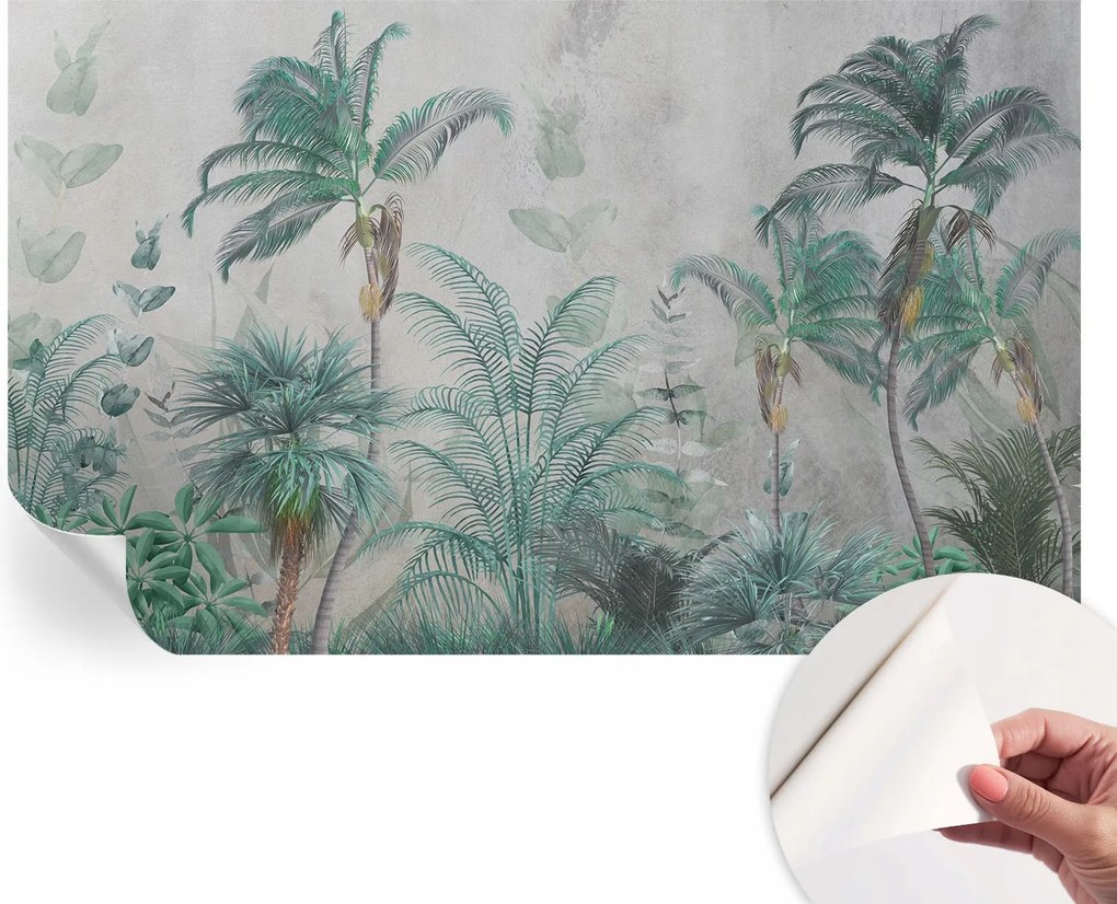 Dekoratív öntapadós fotótapéta Hálószobába Egzotikus oázis 416x254 cm