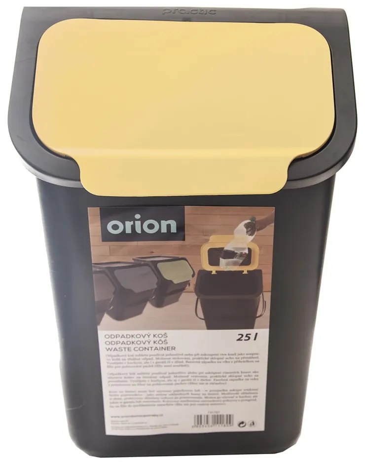 Műanyag szelektív szemetes 25 l Bin – Orion