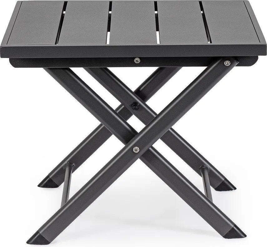 Alumínium kerti dohányzóasztal 43x44 cm Taylor – Bizzotto