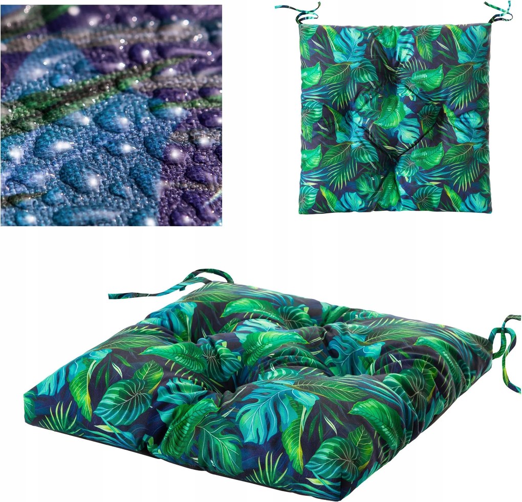 Kerti székpárna 45x45 cm Vízálló ülőpárna