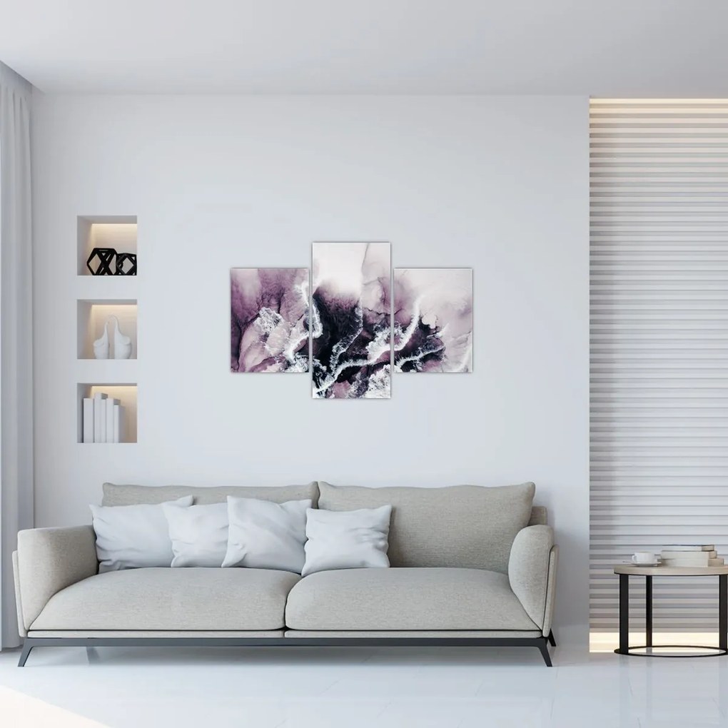 Kép - Lila márvány N⁰2 (90x60 cm)