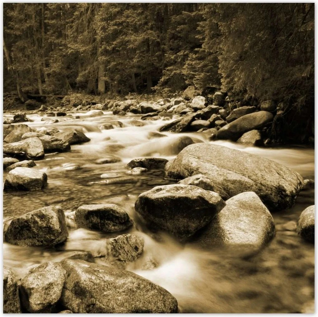 Poszterek 100x100 Tátra Lengyel hegyek Kilátás