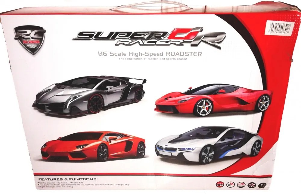 1:14 Nagy Gravity Szenzoros Kormány Távirányítós RC Lamborghini INDUKCIÓS AUTÓ Akkus