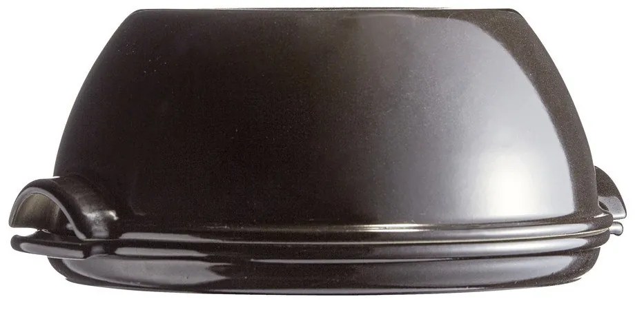 Fekete kerámia kenyérsütő forma, ⌀ 29,5 cm - Emile Henry