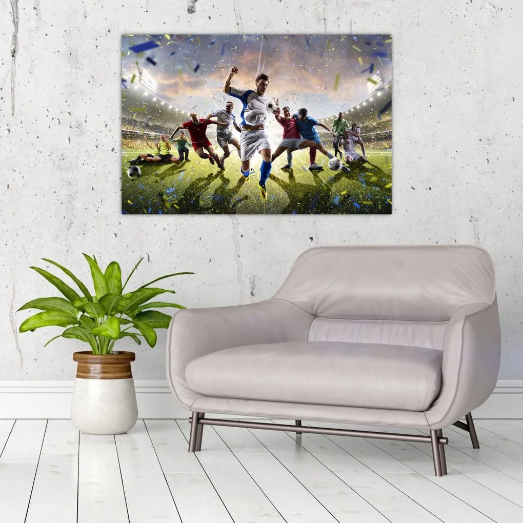 Kép - futball (90x60 cm)