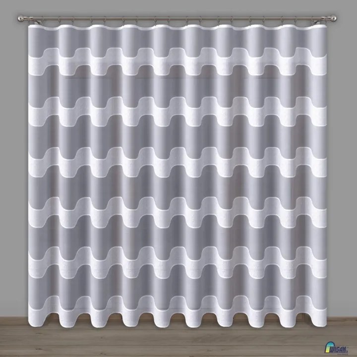 Mg Függöny jacquard 648/143 B 200x150 got M szalaggal