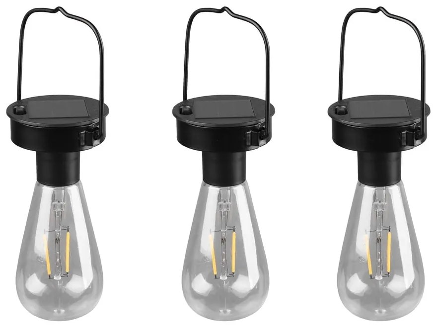 Napelemes LED függő kültéri lámpa ø 7 cm Campus – Reality