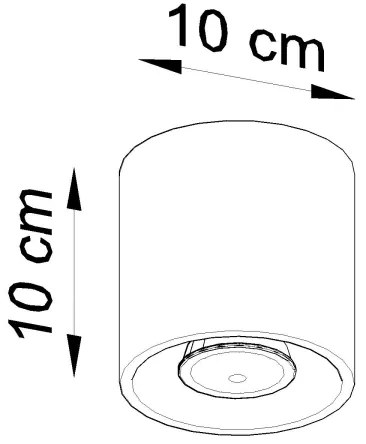 Brilagi - LED Spotlámpa FRIDA 1xGU10/7W/230V szürke