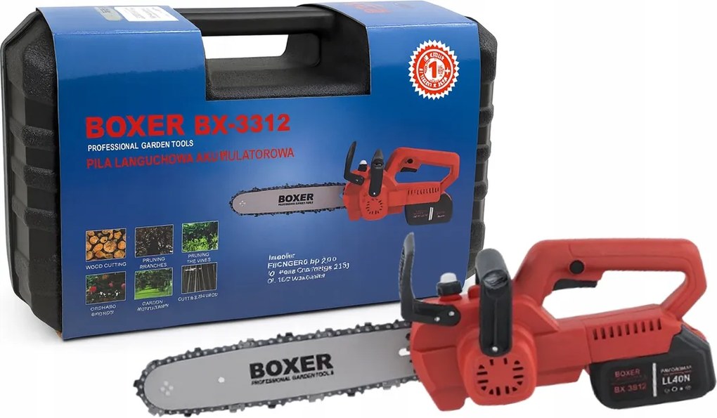 Akkumulátoros Láncfűrész 12'' 2x 36V