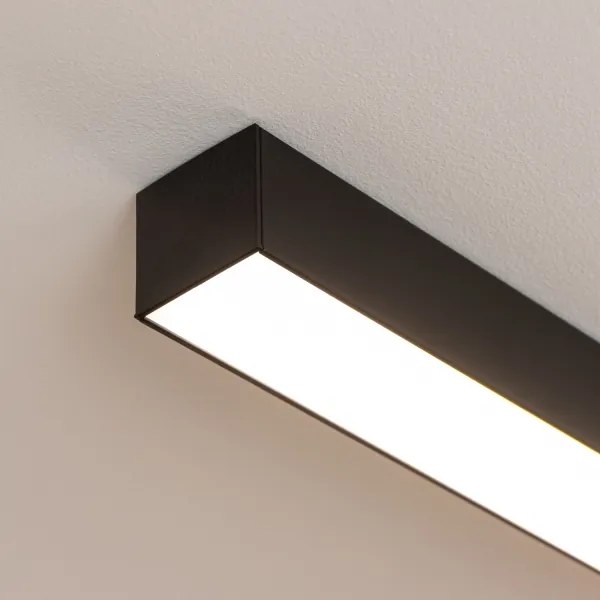 LED mennyezeti lámpa ALLDAY BASIC LED/20/30/40W/230V 2700/4000/6000K 120 cm fekete