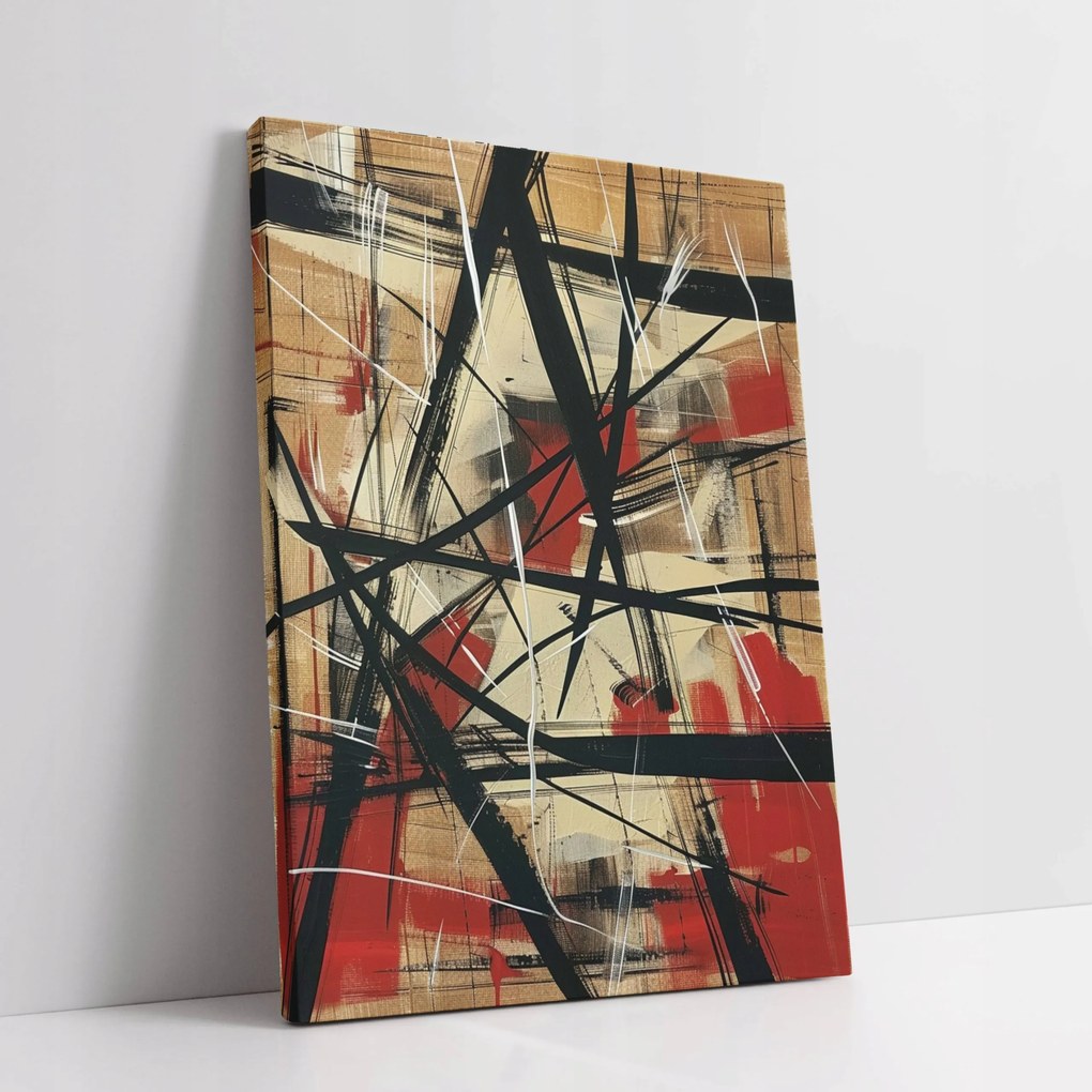 Vászonkép Absztrakt Színek Modern otthon nappali szoba 60x80