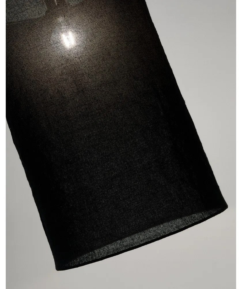 Fekete lámpabúra ø 40 cm Mariela – Kave Home