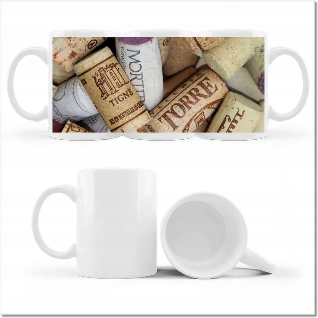 Fotó bögre Színes bordugók