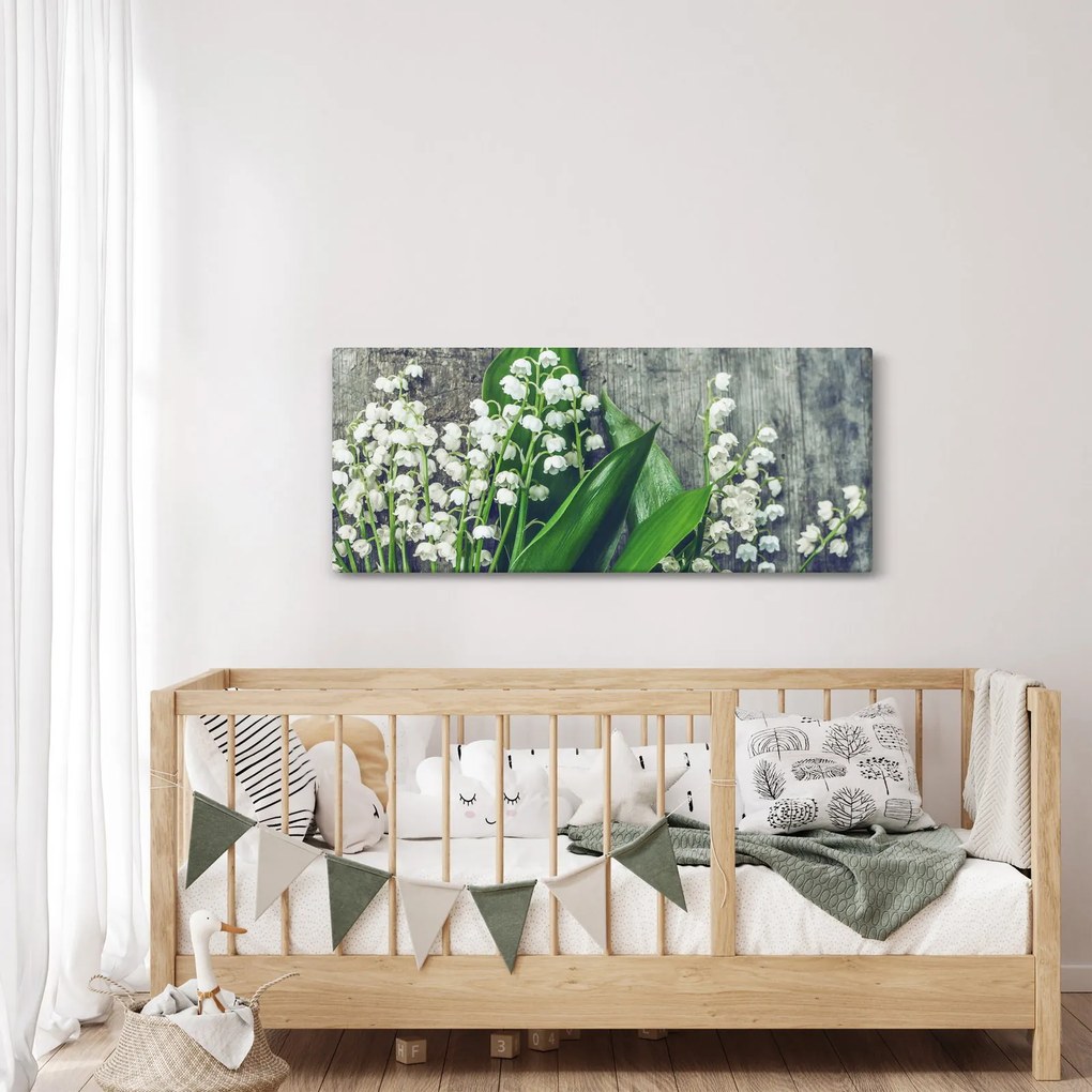 A gyöngyvirág képe (120x50 cm)