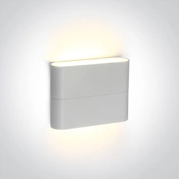 ONE LIGHT 67376-W-W OUTDOOR SLIM RANGE UP & DOWN Modern Kültéri Fali Lámpa Fehér LED IP44