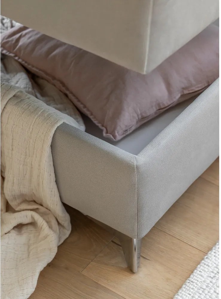 Zöld bársony kinyitható-tárolóhelyes sarokkanapé (bal oldali-L alakú) Laurence – ELTAP