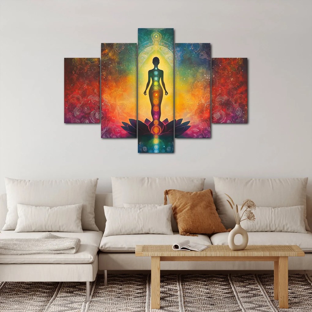 Kép - Nő és csakrák (150x105 cm)