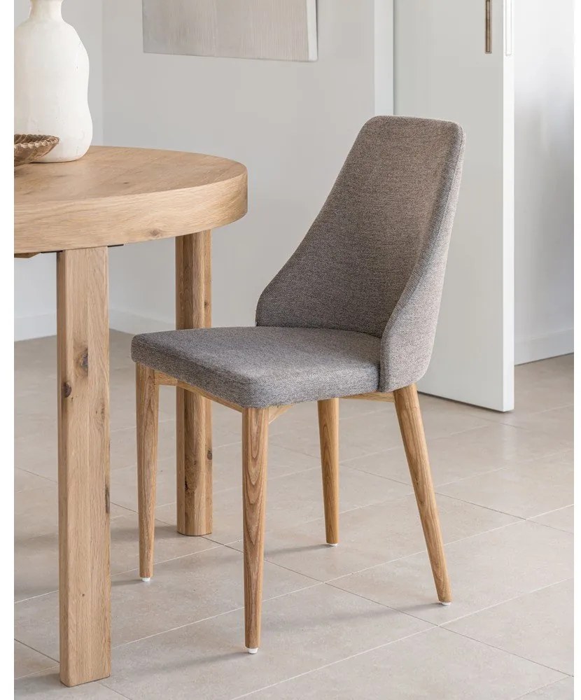 Bézs étkezőszék Rosie – Kave Home