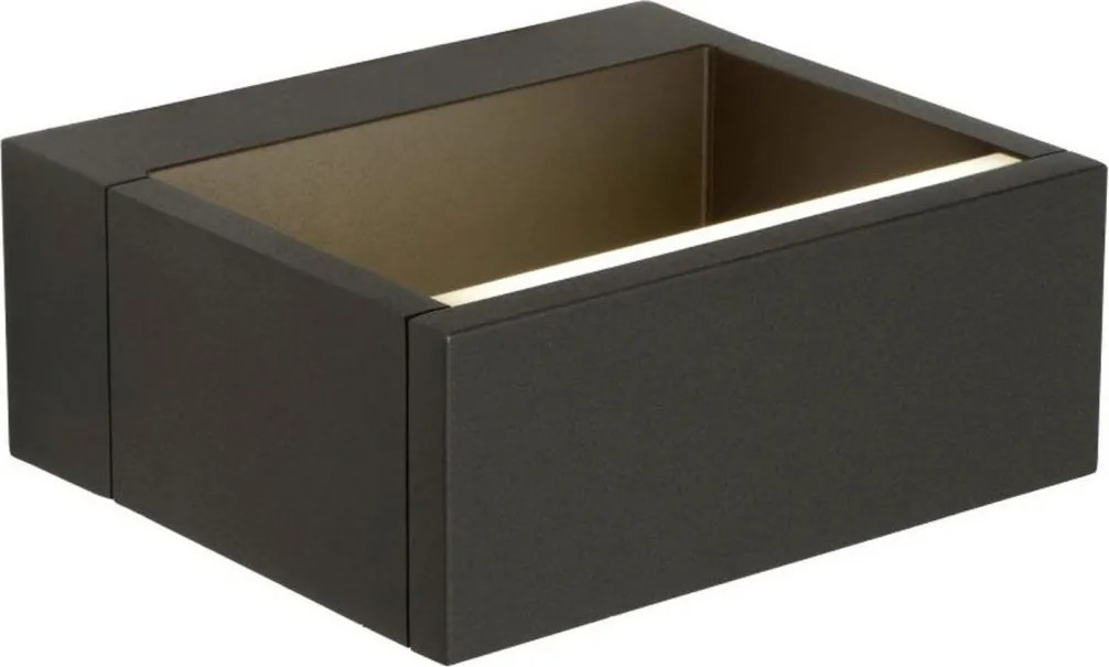 LUCIDE 28857-06-30 GOA Modern Kültéri Fali Lámpa Antracit LED IP44