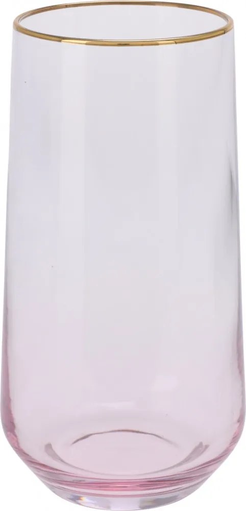 Luxo üveg vizespohár 470ml