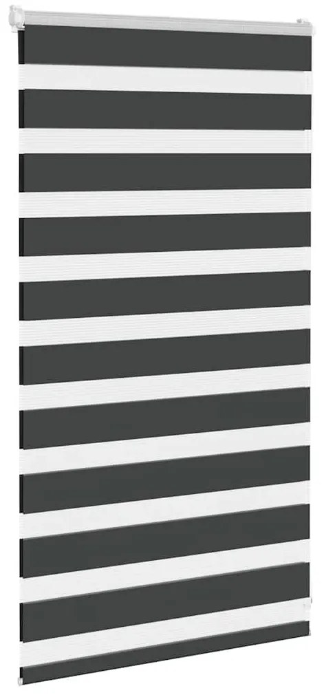 zebrafüggönnyel fekete szövetszélesség 85,9 cm poliészter