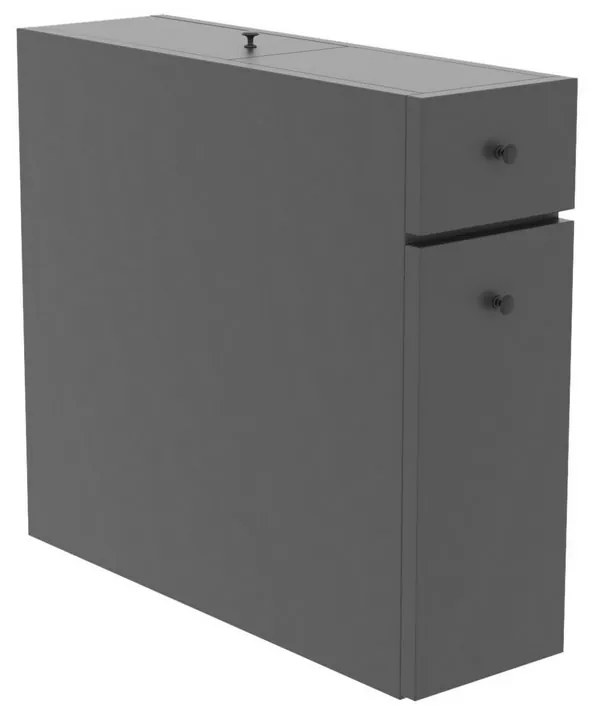 Calencia Anthracite fürdőszoba szekrény